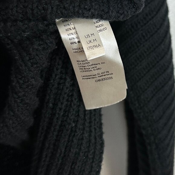 FREE PEOPLE Marlie Pullover in Black Size Medium - Picture 8 of 9